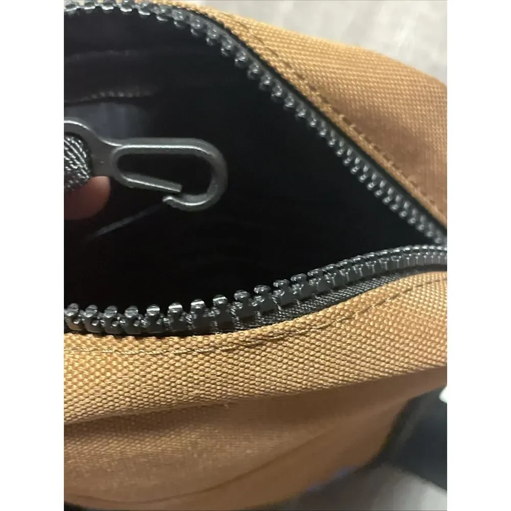 True Religion Brown Unisex Crossbody Waist Adjustable Strap